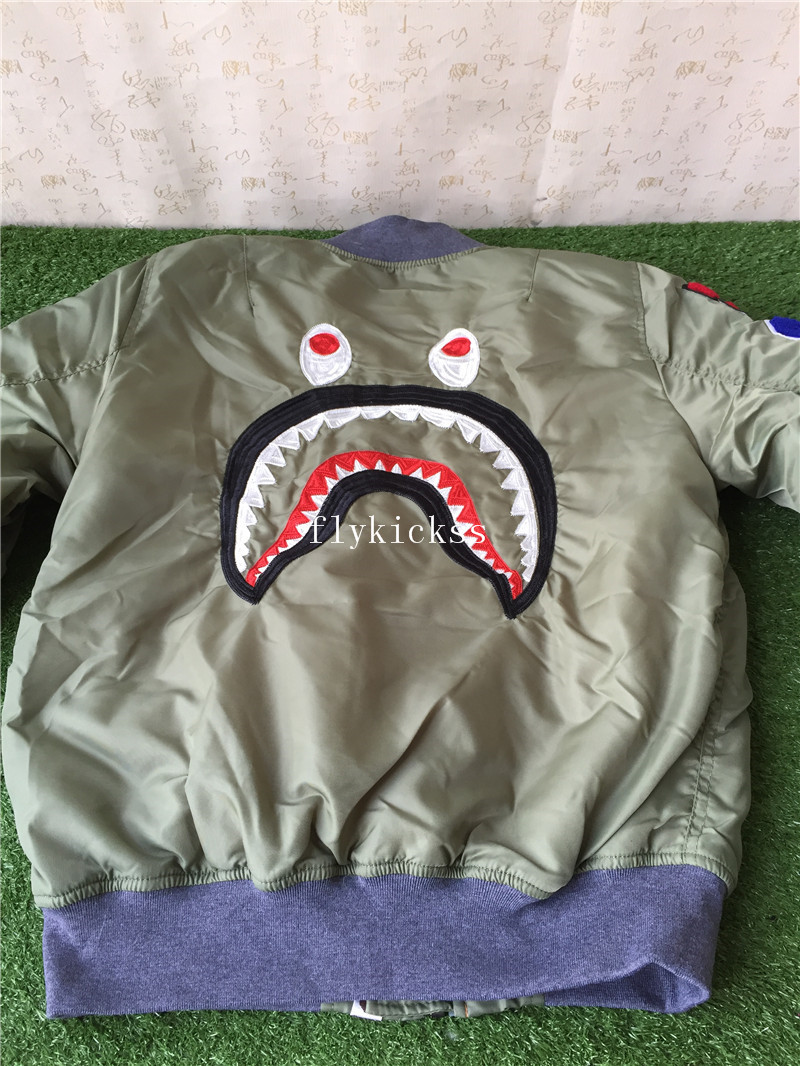 Green Bape Bomber